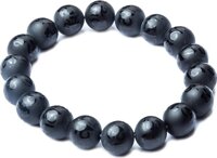 Vòng tay đá khắc chữ Bình an Ancarat - DPT01 - 6 Li - 21 CM