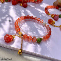 Vòng tay Đá mã não (Agate) tự nhiên mix charrm