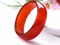 Vòng tay đá mã não đỏ dành cho nữ, hàng đẹp, đủ size - Size 56