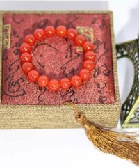 Vòng Tay Đá Mã Não Đỏ V2c