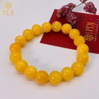 Vòng tay đá mã não vàng PDJ - Kèm hộp đựng cao cấp J - 12 ly