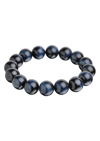 Vòng Tay Đá Mắt Hổ Xanh Đen 8mm