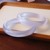 Vòng Tay Đá Mắt Mèo Nhân Tạo Màu Tím Nhạt Thời Trang - Ngọc Trai Trường Thịnh