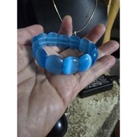 Vòng tay đá mắt mèo xanh xinh xinh si tuyển Nhật