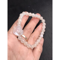 Vòng tay đá mặt trăng moonstone mix hồ ly 6mm