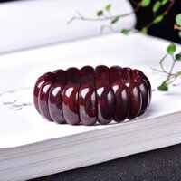 Vòng tay đá máu gà tự nhiên hàng tay vòng tay ngọc bích màu xanh lá cây với màu sắc rực rỡ