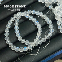 VÒNG TAY ĐÁ MOONSTONE - ĐÁ MẶT TRĂNG 8mm - ( Tặng hộp + dây )