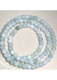 vòng tay đá ngọc cẩm thạch quấn 3 vòng 5.7mm