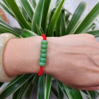 Vòng tay đá thạch anh kết dây làm thủ công 100 - Mẫu 4