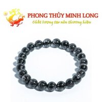 Vòng tay đá Thạch Anh Tóc Đen chất lượng 3A