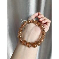 Vòng Tay Đá Thạch Anh Tóc Nâu