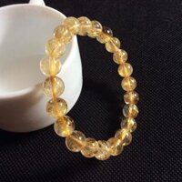 Vòng tay Đá Thạch Anh Tóc Vàng - 8mm