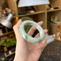 Vòng tay đá Thạch Cẩm điểm xuyến Lý - Huyết (hàng Nặng tay ) - Trang sức phong thủy 2024