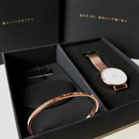 Vòng Tay Daniel Wellington Classic Cuff Rose Gold
