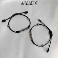 Vòng tay dây rút ống Tre thép Titan Madde - kèm túi rút (2874/2875/3527/3528)