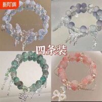 Vòng Tay Đính Hạt Bướm Pha Lê Nữ 2025 Phong Cách Mới Nhẹ Sang Trọng Niche Vòng Tay Tinh Tế Giá Trị Làm Đẹp Cao Vòng Tay Tiệc Sinh Viêngt888.vn20250321012938