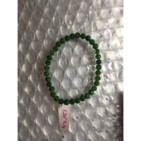 vòng tay Diopside mài giác 5,2li