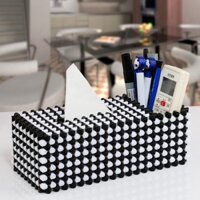 Vòng tay DIY đính cườm dệt làm hộp khăn giấy bơm hộp giấy chất liệu gói rời hạt trang trí thủ công trang sức