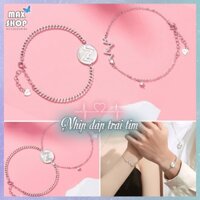 Vòng tay đôi NHỊP ĐẬP TRÁI TIM 💓 mẫu mới nhất cực đẹp cho couple cặp đôi