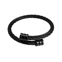 Vòng tay Dyoss - Cable Cuff – Black/M