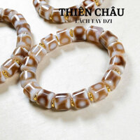 vòng tay dzi 2 mắt biểu tượng của hạnh phúc tài lộc kiểm định