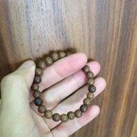 Vòng tay gỗ dâu già nâu sẫm 6-10 li
