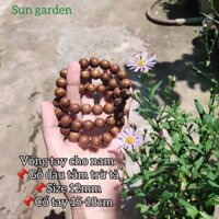 Vòng tay gỗ dâu tằm cho nam hạt 12mm