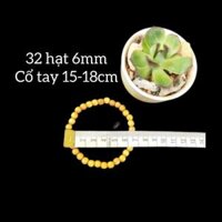 Vòng tay gỗ dâu tằm cho người lớn unisex - 32 hạt 6mm