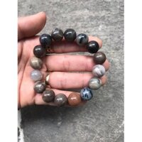 VÒNG TAY GỖ HÓA THẠCH 12LY