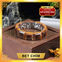 VÒNG TAY GỖ HOÀNG ĐÀN TUYẾT LẠNG SƠN BẸT CHÌM