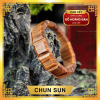 VÒNG TAY GỖ HOÀNG ĐÀN TUYẾT LẠNG SƠN CHUN SỤN