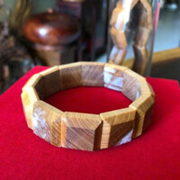 Vòng Tay Gỗ Hoàng Đàn Tuyết Lạng Sơn, Vòng Hoàng Đàn Cao Cấp Cực Phẩm, Vòng Hoàng Đàn Siêu Tuyết Tuyệt Đẹp