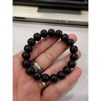 vòng tay Gỗ Mun Sừng 10mm 19 hạt nam nữ đều đeo đẹp