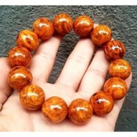 Vòng tay gỗ nu huyết Long