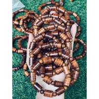 Vòng tay gỗ sưa đốt trúc vân đẹp 12 li