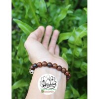 Vòng tay gỗ sưa mix phụ kiện dễ thương 8ly