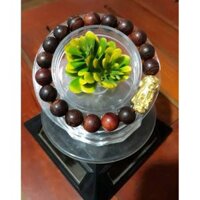 Vòng tay gỗ sưa mix tỳ hưu