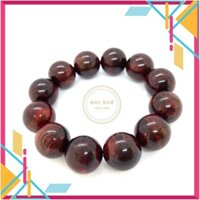 Vòng tay gỗ sưa tròn 12 ly - Nhị Khê Shop Mộc chuyên các loại vòng gỗ phong thuỷ: gỗ sưa, huyết long, trầm, bách xanh...