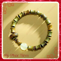 Vòng tay 💚 Gỗ Tử đàn 💚 mix charm phát sáng
