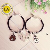 Vòng tay HandMade cặp đôi - Đen,M