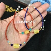 Vòng tay handmade ho phach phoi Bạc