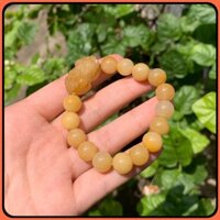 Vòng tay hạt đá Ngọc Cẩm Thach huyết 10 ly mix Tỳ Hưu thiên nhiên Tặng kèm hộp đựng VT050 - Hợp tất cả các mệnh