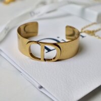 Vòng Tay Hở Khắc Chữ 2012d Phong Cách Retro