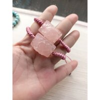 Vòng tay hồ ly 9 đuôi cữu vĩ hồ TA hồng thắt dây