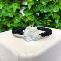 Vòng Tay Hồ Ly TA Trắng Phong Thuỷ hợp mệnh Kim và Thuỷ