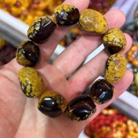 Vòng tay hổ phách vỏ huyết cao cấp BKSTCN-9191