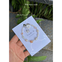 Vòng tay "Hoa mùa xuân” màu pastel xinh xắn dễ thương