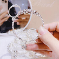 Vòng tay lắc bi phay bạc ý cao cấp LT2505, Tiệm Bạc Mê Ly