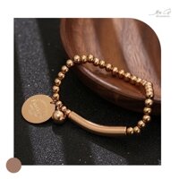 Vòng tay/ Lắc tay/ Bracelet Miss Ô VT1004 mạ vàng/ vàng hồng freesize