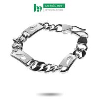 Vòng Tay Lắc Tay Nam Bạc Ta Kiểu Nike Nam Tính  Chính Hãng Bạc Hiểu Minh LTN002